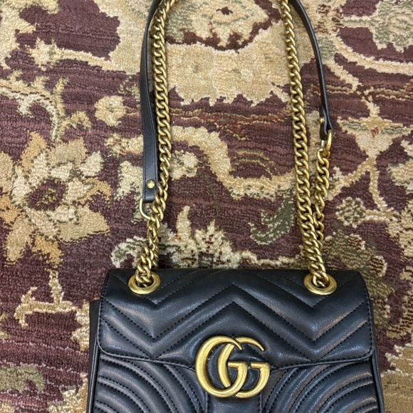 Gucci GG Marmont Matelasse small crossbosy - Picture 7 of 14